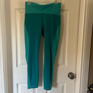 Lululemon Athletica Turquoise Leggings